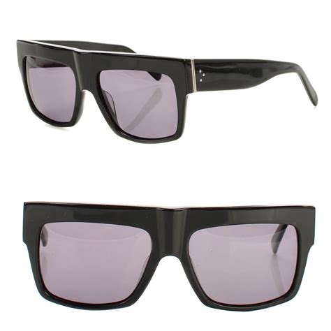 celine sunglasses zz top lookalike|CELINE Polarized ZZ Top Sunglasses CL 41756 Black.